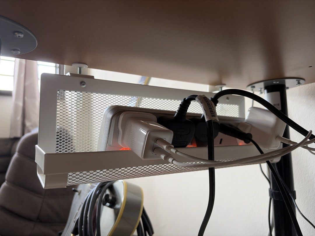 IKEA Study Table (Category: Tables & Sets) located in Singapore. Submitted by herroherro (Listing ID 1435603136, Image 2). Description: Moving out sale IKEA desk with storage accessories Discount for self collection!.