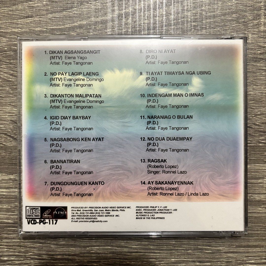 Ilocano Classic Love Songs VCD (Category: CDs & DVDs) located in Quezon City. Submitted by pinkskies_media (Listing ID 1435624029, Image 3). Description: .