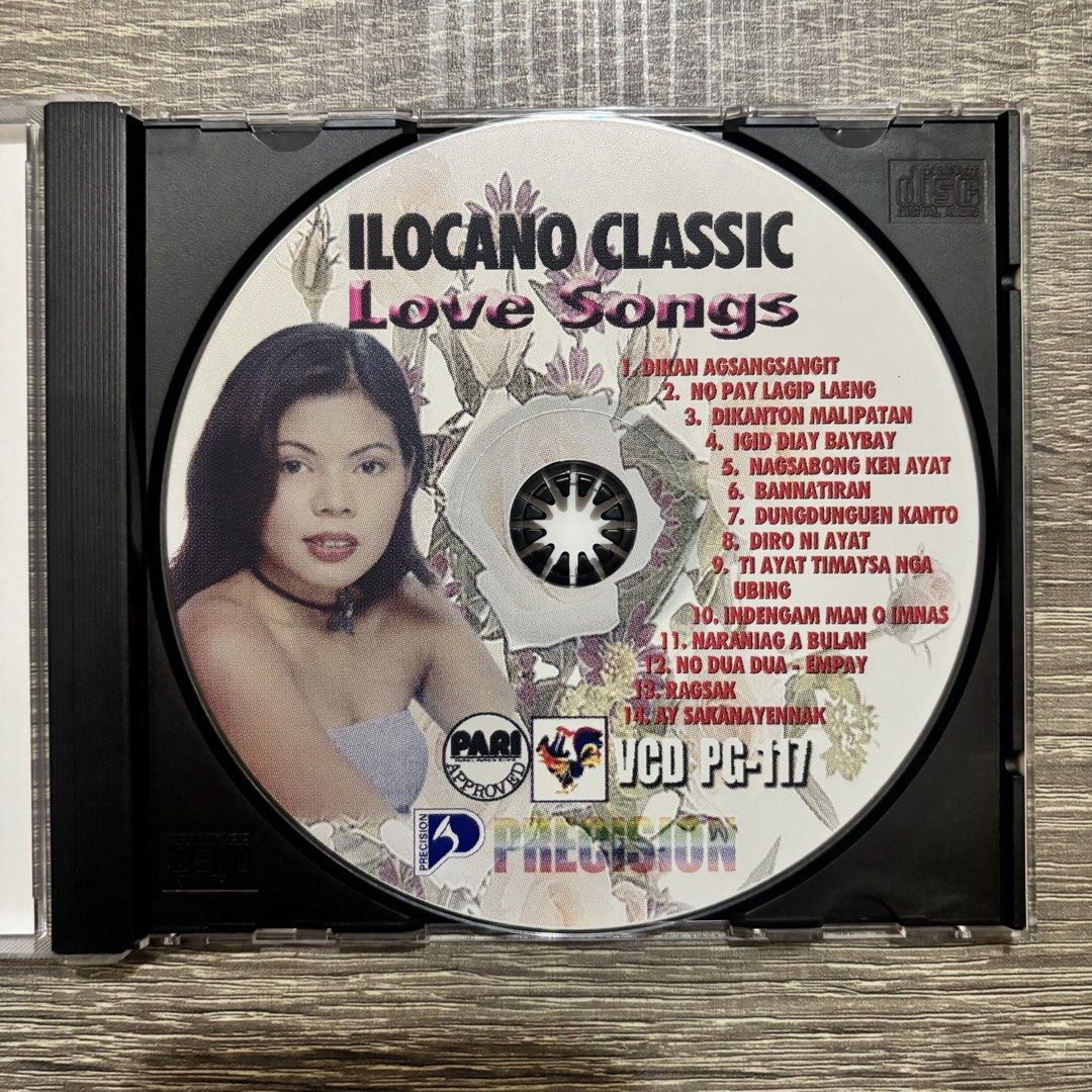 Ilocano Classic Love Songs VCD (Category: CDs & DVDs) located in Quezon City. Submitted by pinkskies_media (Listing ID 1435624029, Image 2). Description: .