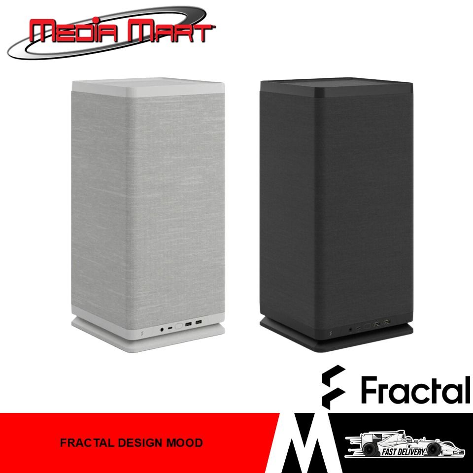[INSTOCK] FRACTAL DESIGN MOOD | PREMIUM MINI-ITX SFF PC CASE | FABRIC EXTERIOR | COMPACT TOWER