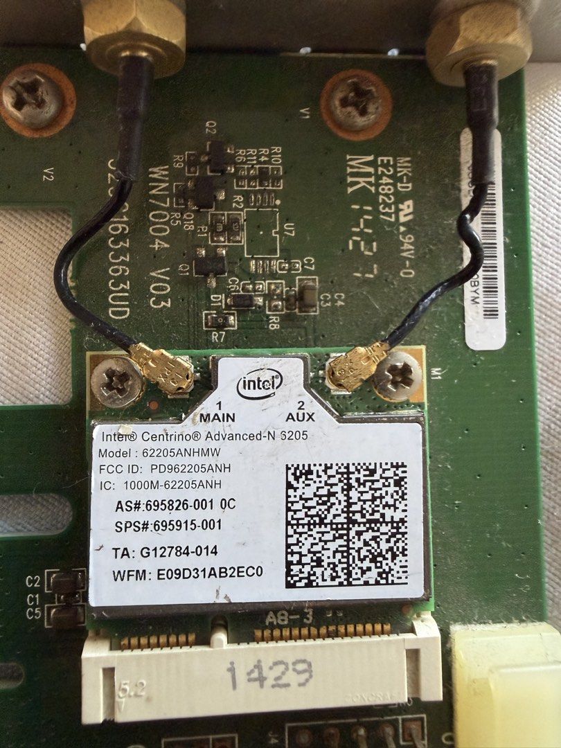 Intel Centrino Wireless Card