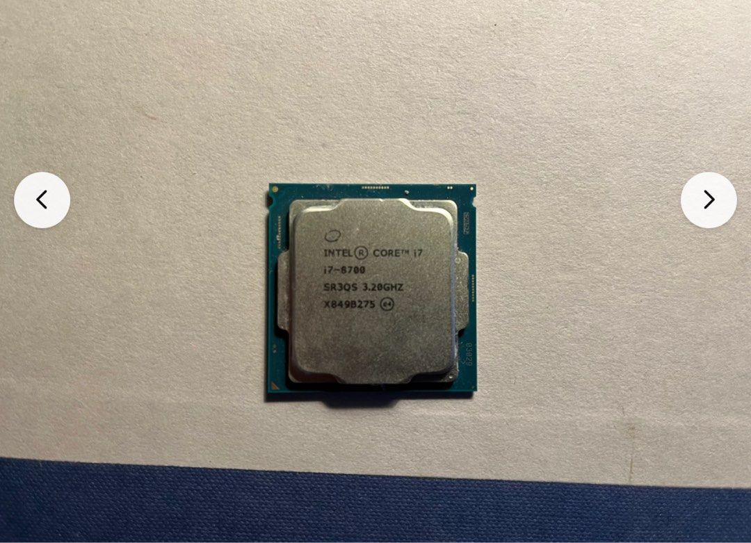 Intel CPU  i7-8700 8th gen processor + Alienware PC443002391480258560