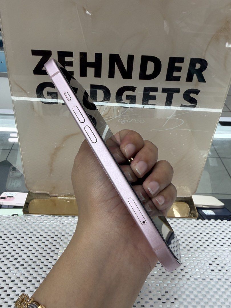 iPhone 15 256GB OPENLINE (NTC APPROVED) (Category: iPhone 15 Series) located in San Juan City. Submitted by desireebayal96 (Listing ID 1435607748, Image 2). Description: iPhone 15 (PINK) * NTC APPROVED * 256GB * OPENLINE (ANY SIM) * 95% BATTERY HEALTH (ORIGINAL NOT BOOSTED, CAN CHECK 3UTOOLS) * NO ISSUE * NO HISTORY OF REPAIR * FACE ID & TRUETONE WORKING * WITH TYPE-C CORD NOTE: HINDI PO MAKINIS PERO DI NAKAKA-APEKTO SA PERFORMANCE, PWEDE NAMAN L