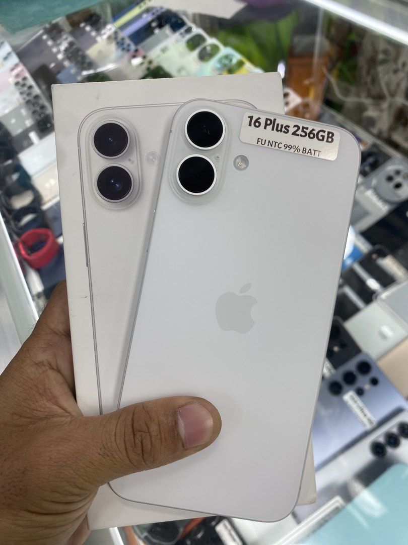 IPHONE 16 PLUS 256GB OPENLINE NTC 99%BH (Category: iPhone 16 Series) located in Manila. Submitted by westclutchtradinggadgetinco. (Listing ID 1435697202, Image 1). Description: OPEN FOR INSTALLMENT ANY IPHONE OR ANDROID PHONE, PM FOR INQUIRIES SALE OR SWAP ! MABILIS KAUSAP ! LEGIT SELLER ! W/ WARRANTY 💯💯💯 •IPHONE 16 PLUS •256 GB (Other storage is also available) •White (Other color is also available) •Factory Unlock / Openline NTC •99% Battery