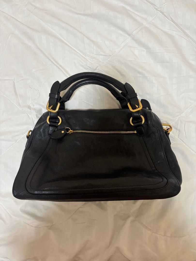 Jill Stuart Leather Handle Hand Bag (Category: Luxury Bags & Wallets) located in Manila. Submitted by littleflowerbasket (Listing ID 1435650378, Image 2). Description: For Sale: Jill Stuart Leather Handle Hand Bag Price: 1800 Condition: Mint, check pics to see rusting on hardware - Location: QC, Metro Manila - MOD: jnt, lalamove, grab - MOP: gcash or bpi - Onhand.
