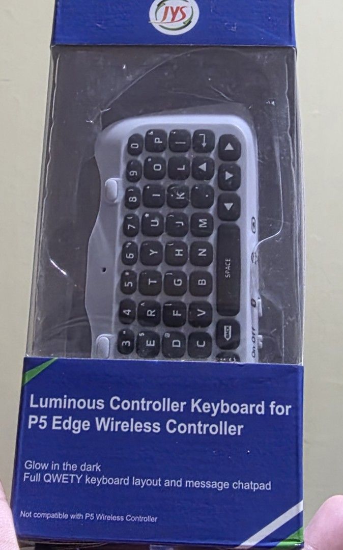 JYS Luminous Controller Keyboard for PS5 Edge