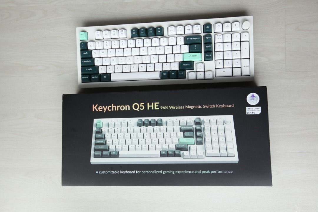 Keychron Q5 HE 96% Wireless Magnetic Switch Keyboard
