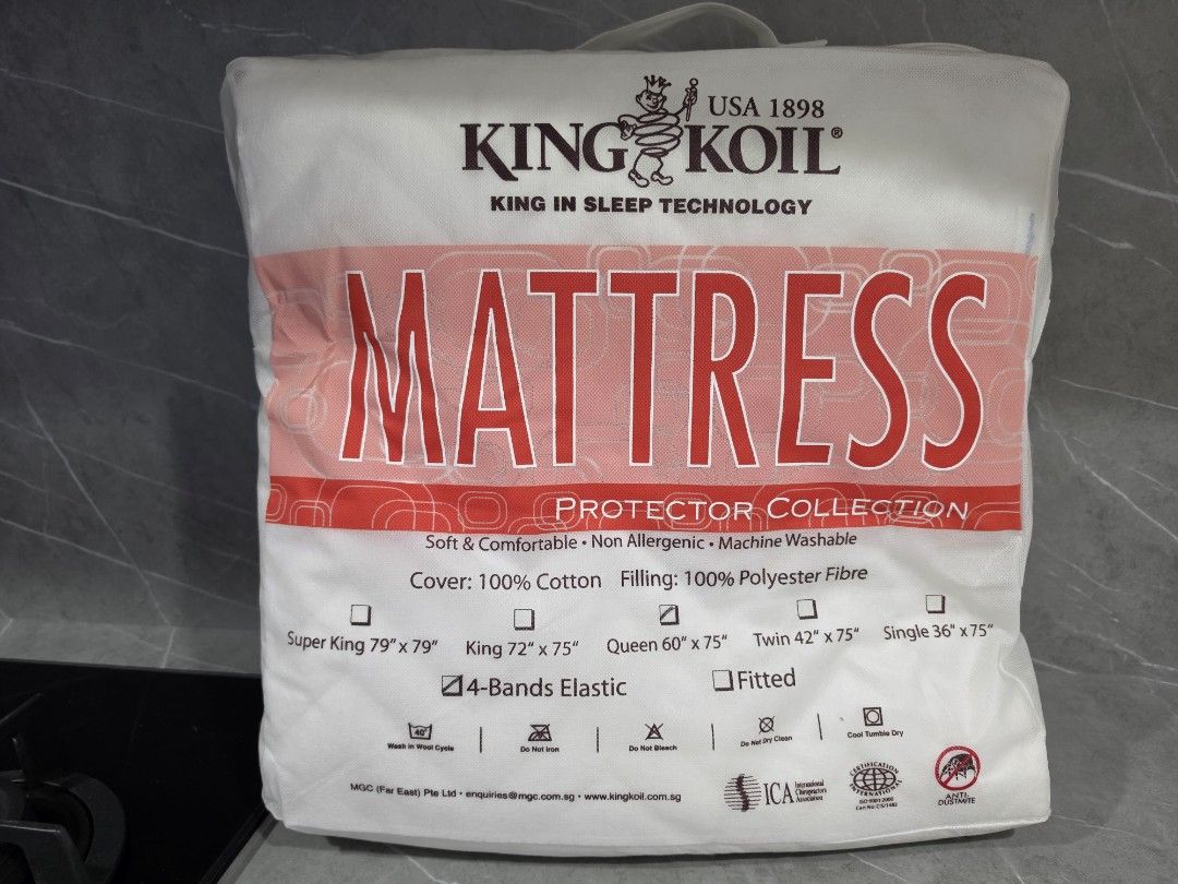 King Koil Mattress Protector - Various Sizes