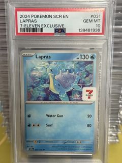 Limited Edition 7-11 Lapras Pokemon TCG, Hobbies & Toys, Toys & Games on  Carousell
