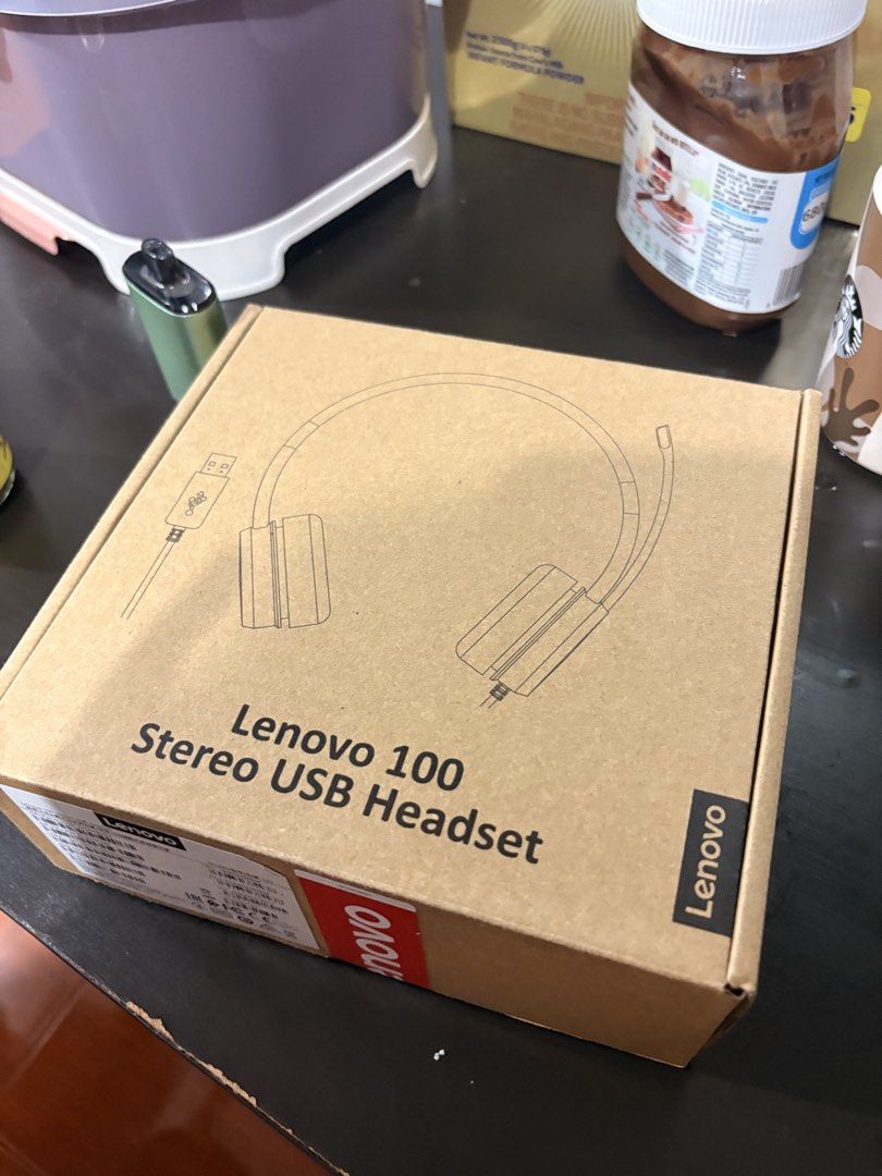 Lenovo 100 Stereo Usb headset wired (Category: Headphones & Headsets) located in Manila. Submitted by angelesmig00232 (Listing ID 1435630511, Image 2). Description: 1 week used only. Rfs may bago ng headset. Imus cavite location. Pwede rin meetup and lalamove. Send pm for more details.