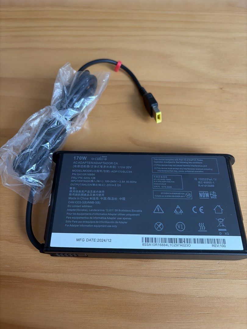 Lenovo 170W AC Adapter