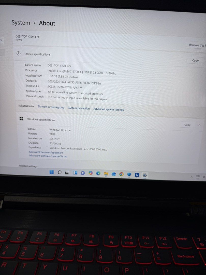 Lenovo Legion Gaming laptop443216899710003206