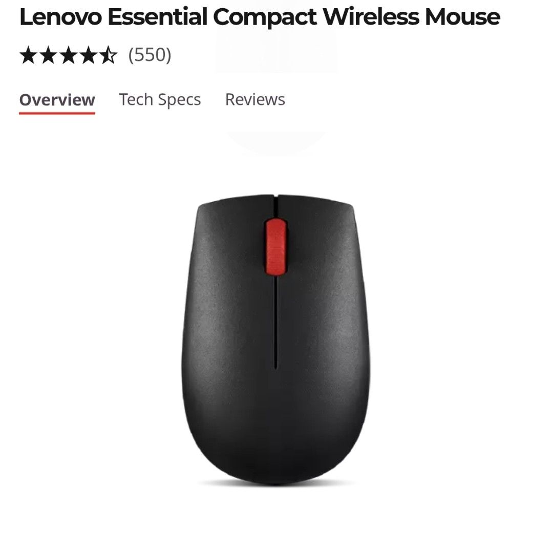 Lenovo ThinkPad Essential Wireless Mouse443566745716019201