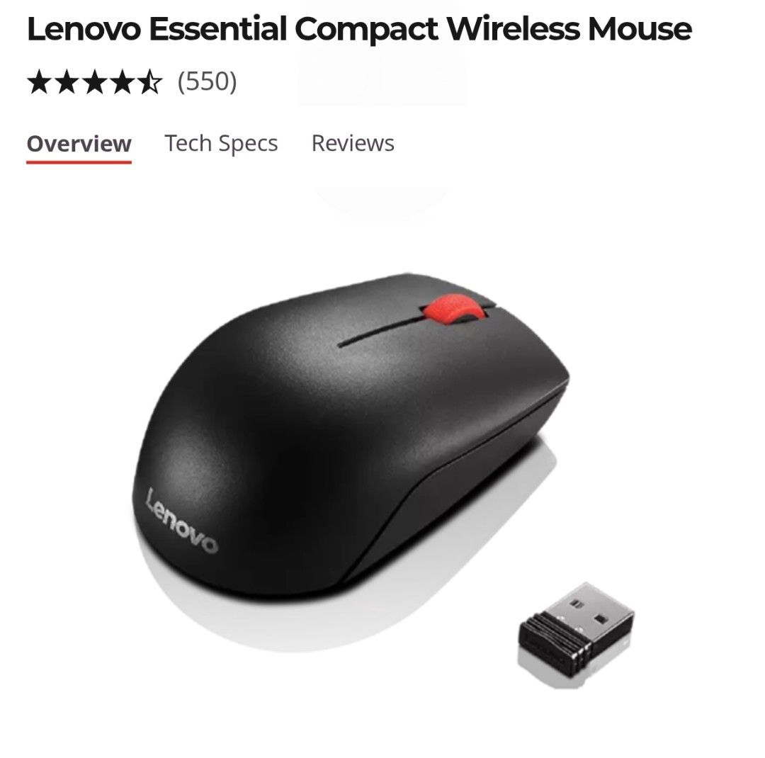 Lenovo ThinkPad Essential Wireless Mouse443566745716019200