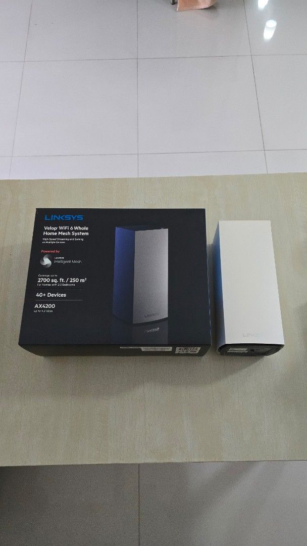 Linksys Velop WiFi 6 Home Mesh System