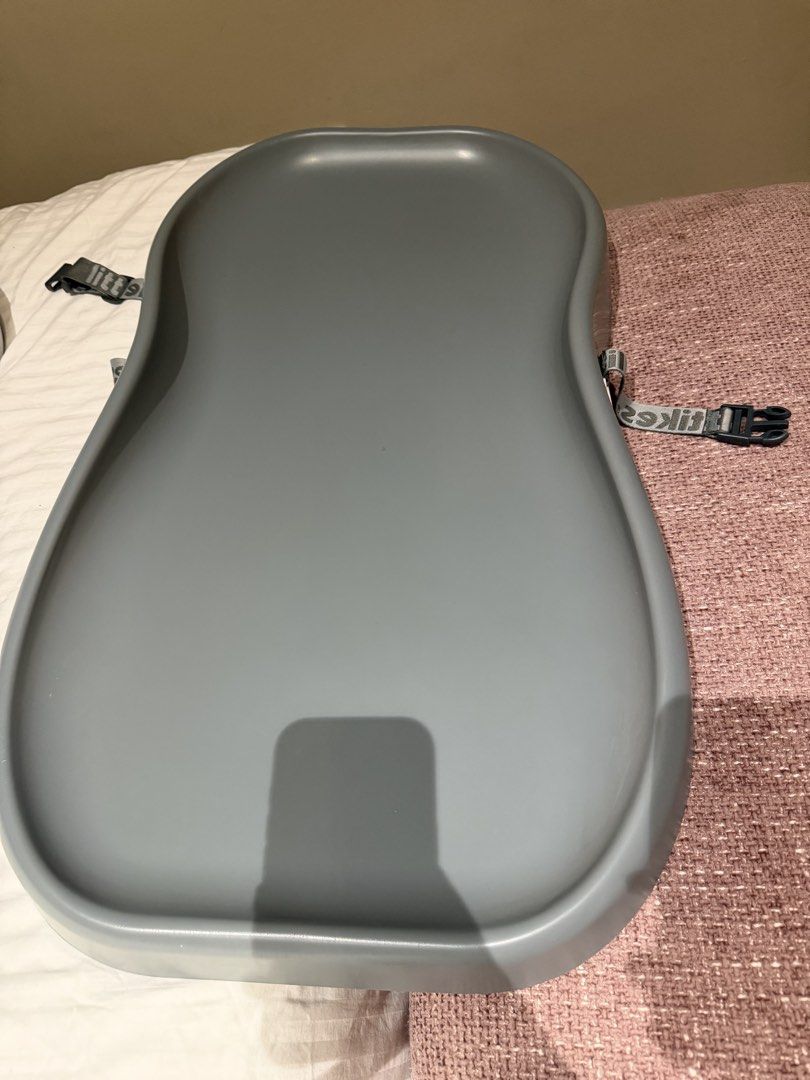 Little Tikes Changing Pad (Category: Changing Mats & Accessories) located in Makati City. Submitted by inezlebron (Listing ID 1435679552, Image 2). Description: - Little Tikes changing pad - Designed for baby changing - Includes safety strap - Contoured design for security - Gray color.