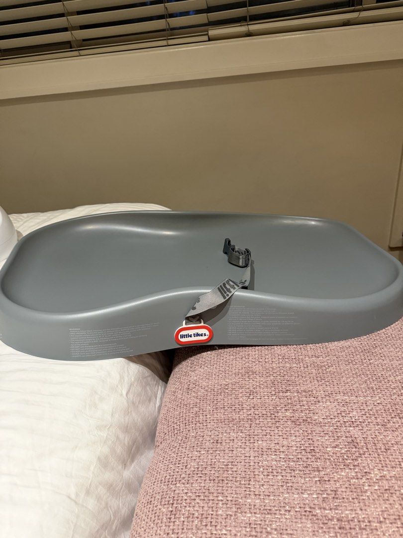 Little Tikes Changing Pad (Category: Changing Mats & Accessories) located in Makati City. Submitted by inezlebron (Listing ID 1435679552, Image 3). Description: - Little Tikes changing pad - Designed for baby changing - Includes safety strap - Contoured design for security - Gray color.