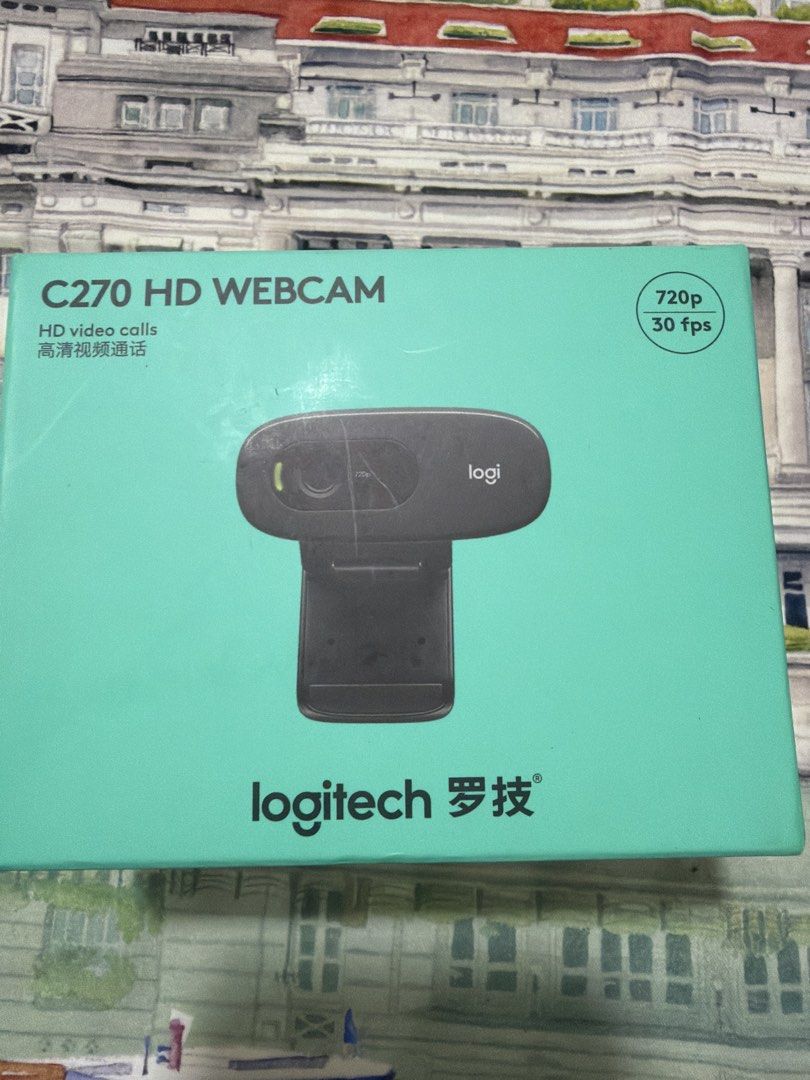 Logitech C270 HD Webcam - 720p443250312804444161