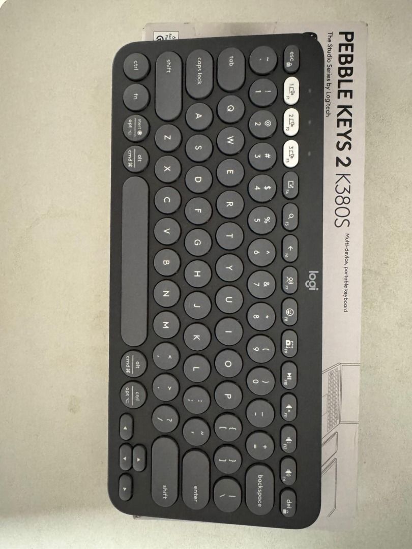 Logitech Pebble Keys 2 K380S Multi-Device Keyboard443223963725342720