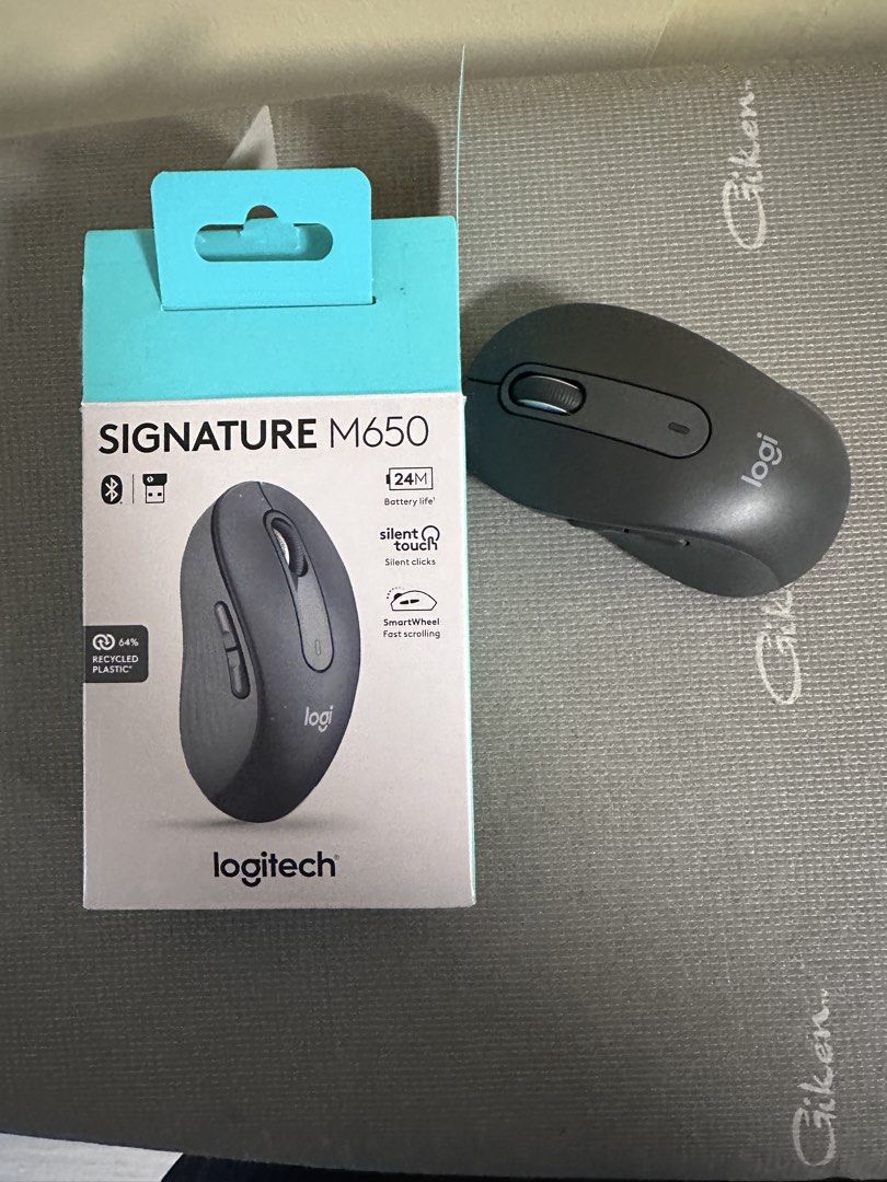Logitech Signature M650 Wireless Mouse - Graphite443017322017607680
