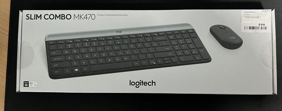 Logitech Slim Combo MK470 - Brand New443351169258629120