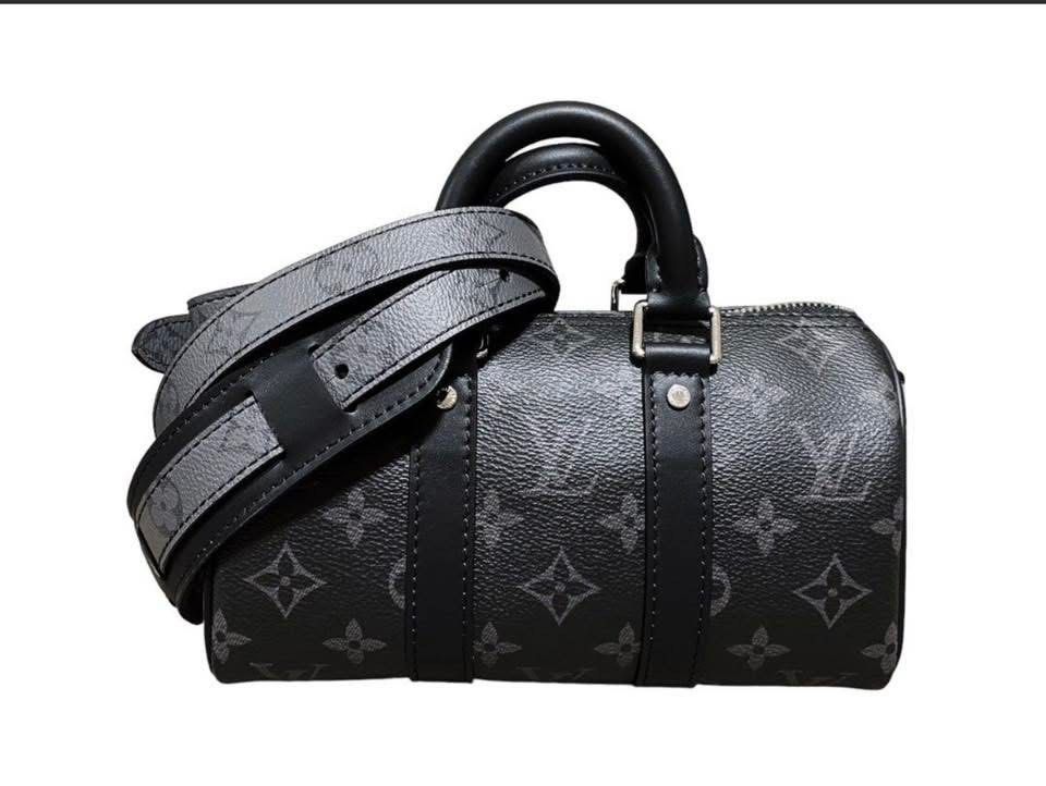 Louis Vuitton Keepall XS Monogram Eclipse. (Category: Luxury Bags & Wallets) located in Mandaluyong City. Submitted by hensleyken (Listing ID 1435603900, Image 1). Description: Louis Vuitton Keepall XS Monogram Eclipse. Rank SA complete microchipped with receipt from LV Solaire .