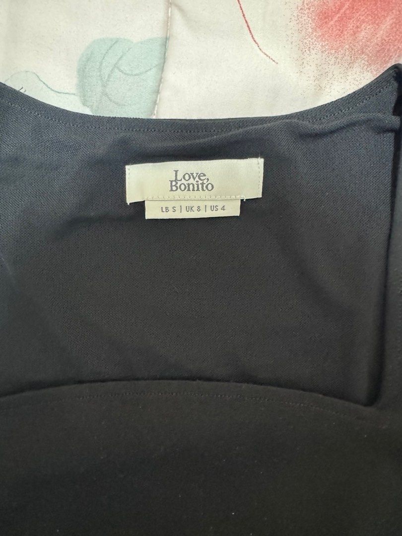 Love Bonito Block top (Category: Blouses) located in Cebu City. Submitted by dmscemd (Listing ID 1435625893, Image 2). Description: Not used because its too tight for me Stayed in the closet for a few months but still in good condition Cloth is thick, not quite stretchable.