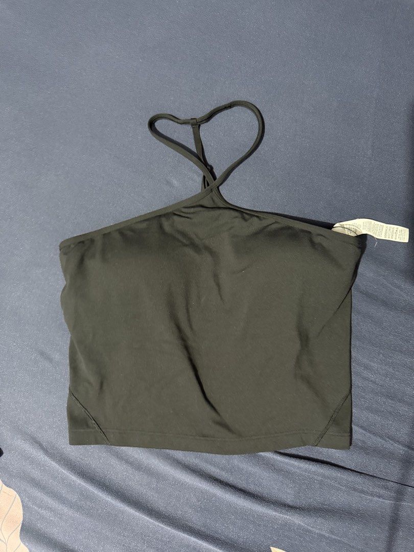 Lululemon Black padded top (Category: Activewear) located in Manila. Submitted by mayyyyyx (Listing ID 1435663939, Image 1). Description: Lululemon black padded top Super nice! Size on tag 10 Super new! Washed lang.