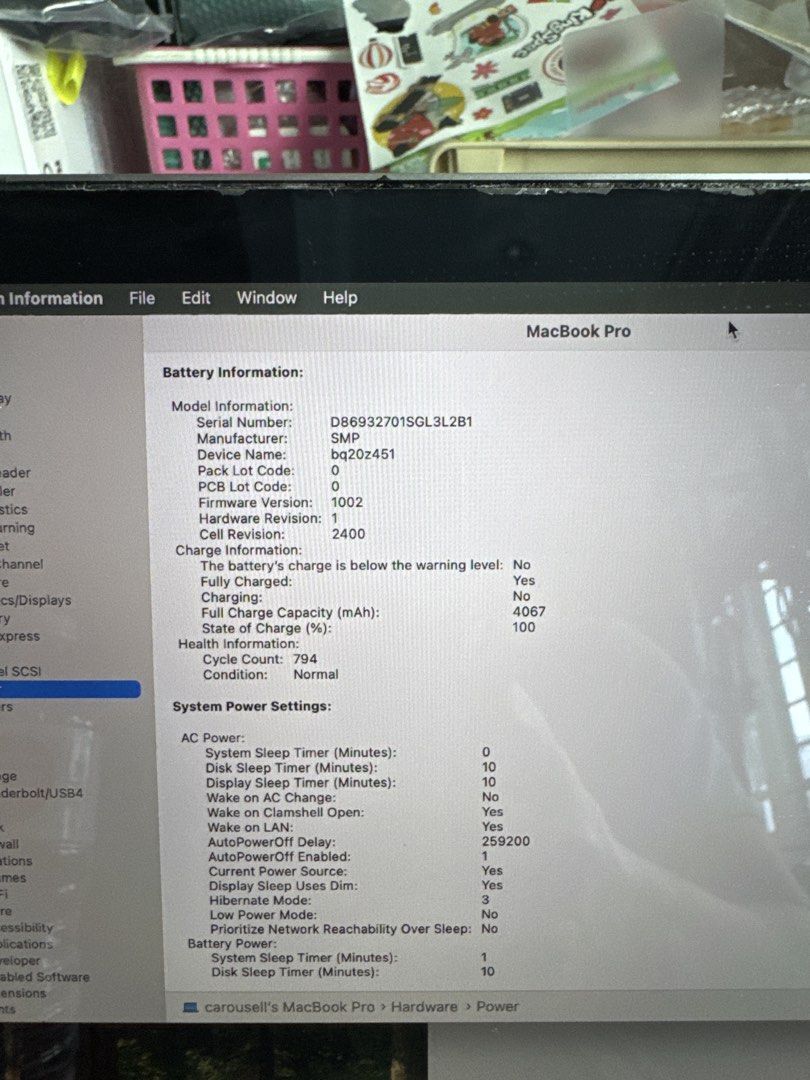 MacBook Pro - Used442876439005112321