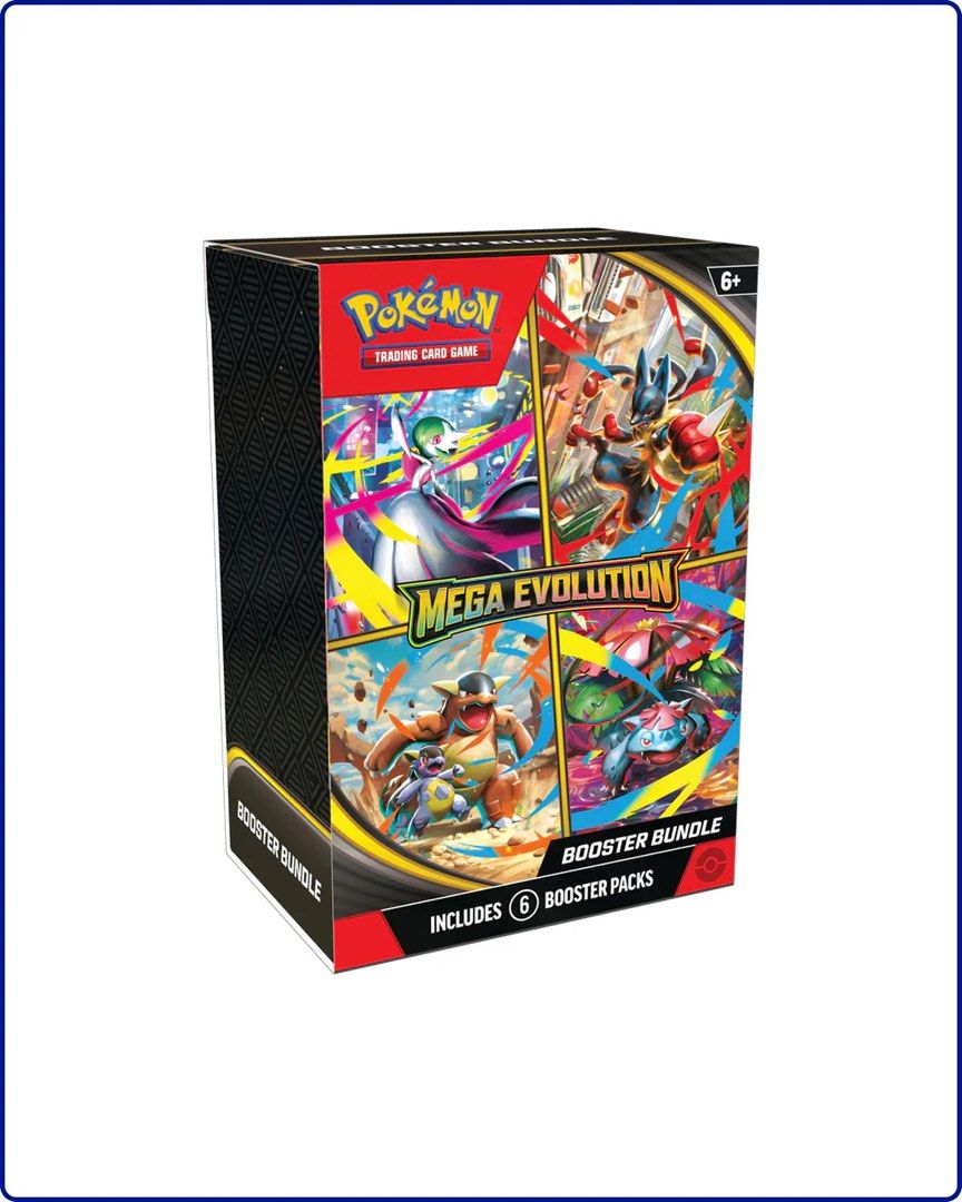 Mega Evolution Booster Bundle (Category: Toys & Collectibles) located in Bayan Lepas. Submitted by okt.etp (Listing ID 1435678986, Image 1). Description: COD Penang or Carousell pay.