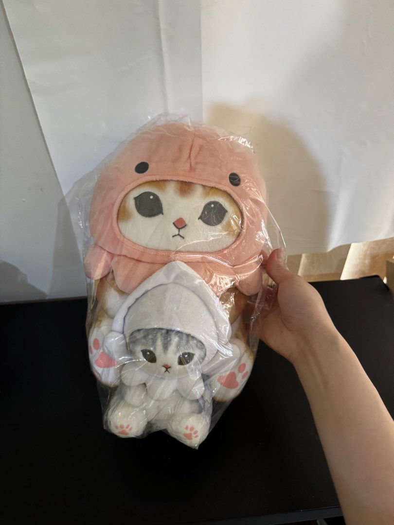 Mofusand Shark, Squid, Octopus Cat Plush Stuffed Toy (Category: Plushies & Soft Toys) located in Cavite. Submitted by casingpavements (Listing ID 1435632373, Image 2). Description: 800 per set.