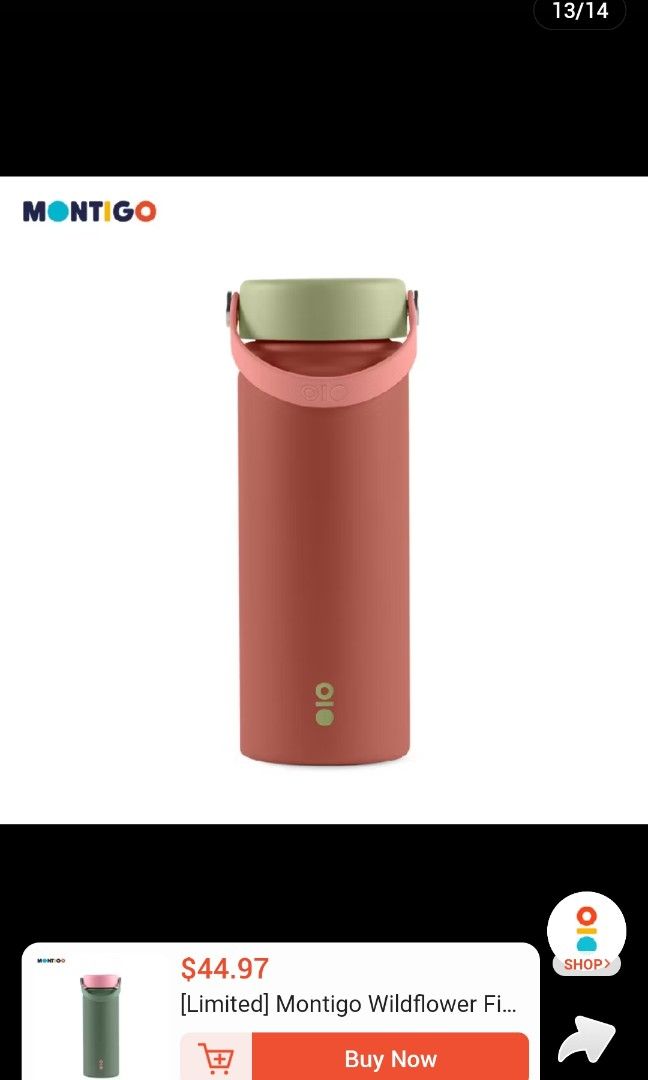 Montigo wildflower ace water bottle