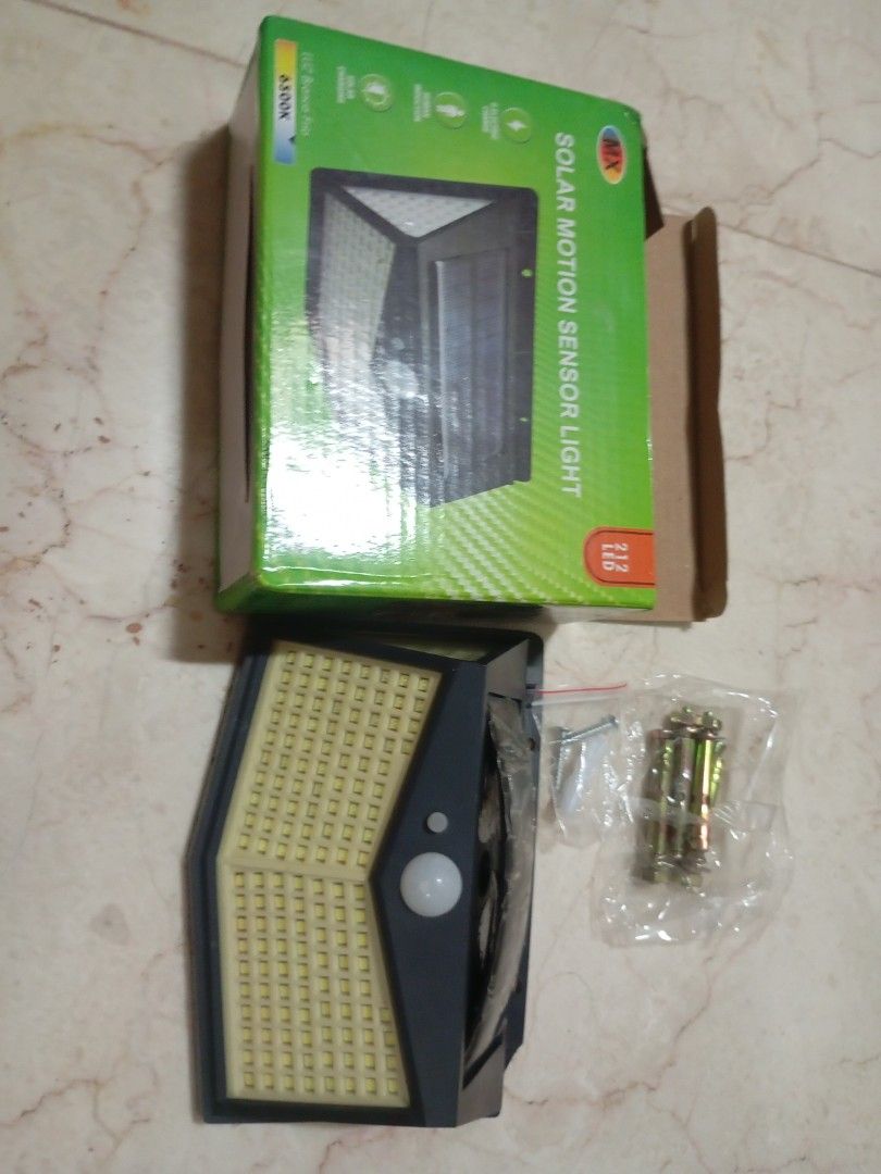 MX Solar Motion Sensor Light