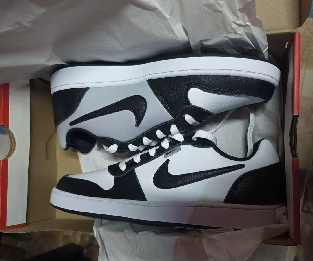 Nike Men's Ebernon Low (Category: Sneakers) located in Manila. Submitted by strutelle_soles (Listing ID 1435583826, Image 1). Description: ORIGINAL!! 100% AUTHENTIC!! BRANDNEW SIZE 9 100% Guaranteed Original Money back if proven fake PHP 2,000 - Comes with original box.