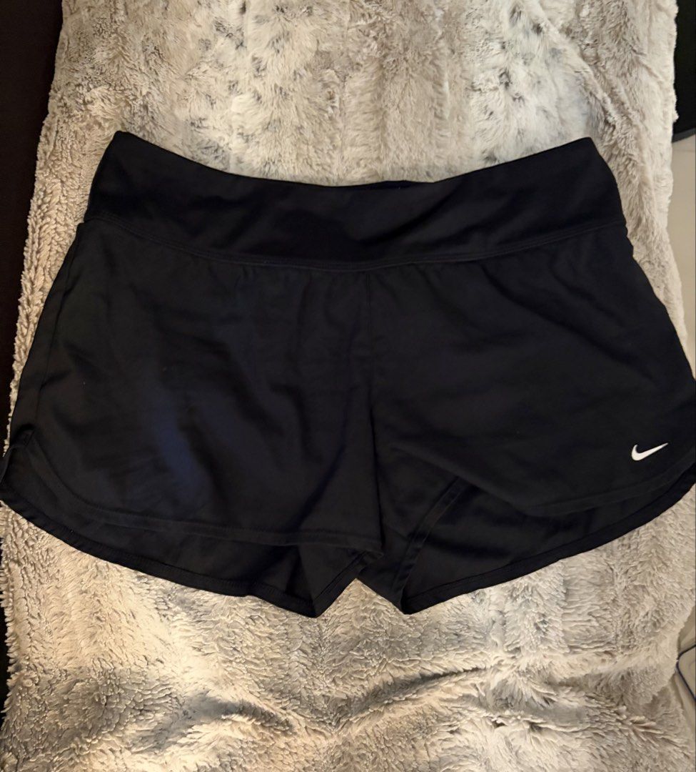 Nike running shorts (Category: Shorts) located in Hagunoy. Submitted by declutterwine (Listing ID 1435580893, Image 1). Description: With inner Decluttering Fits 27-28 waistline.