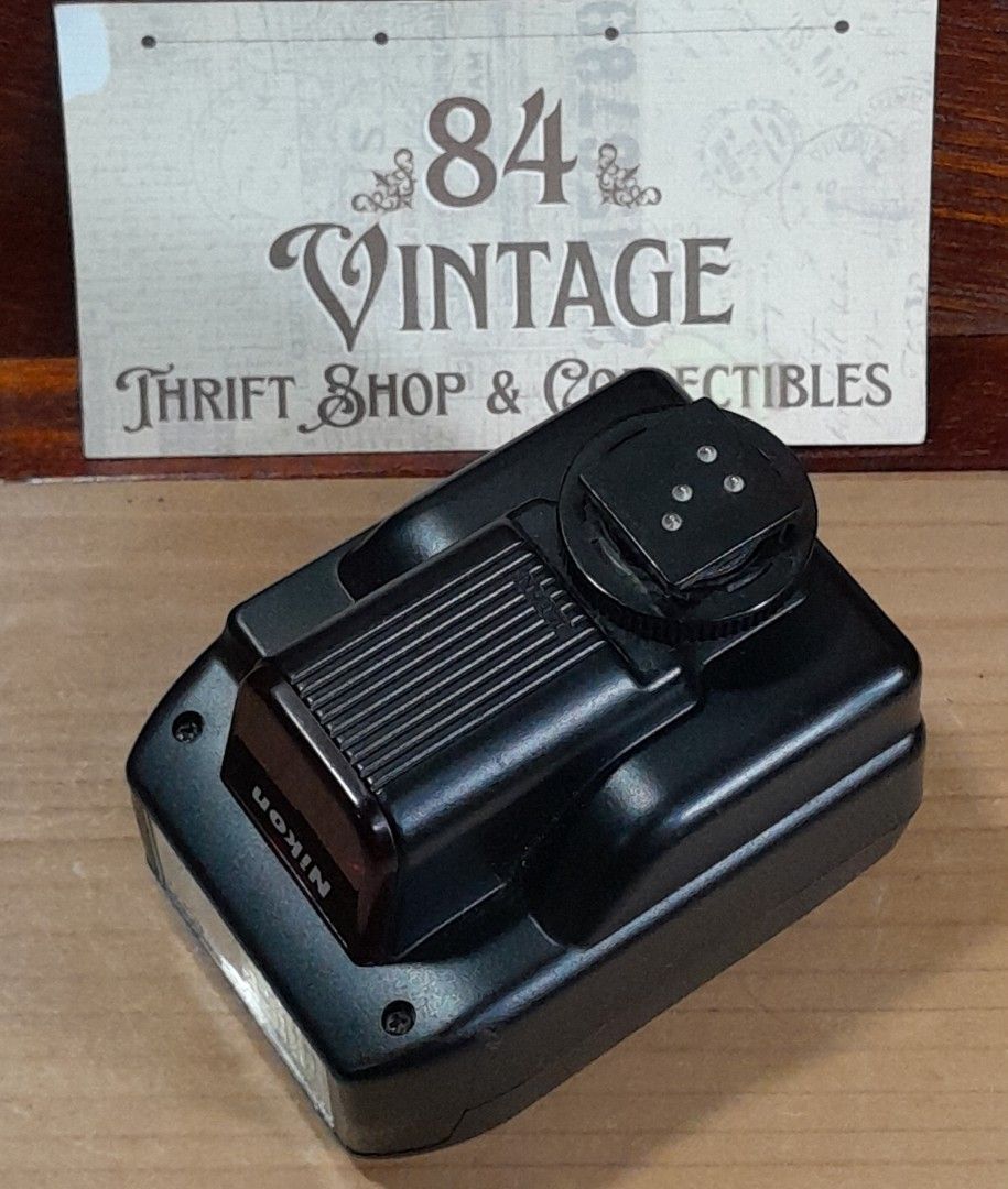 Nikon Speedlight SB-23 (Category: Flashes) located in Las Pinas. Submitted by 84vintage (Listing ID 1435702878, Image 2). Description: Actual photos posted. Please examine them carefully as they are part of the description. --📌 MUST READ Before Dealing with us 📌-- ⚠️Price is posted. No lowballs please. ⚠️Vintage items are only sold As Is Where Is. If you want new items without any flaws, you can buy at the mall. Please manage your expectations.