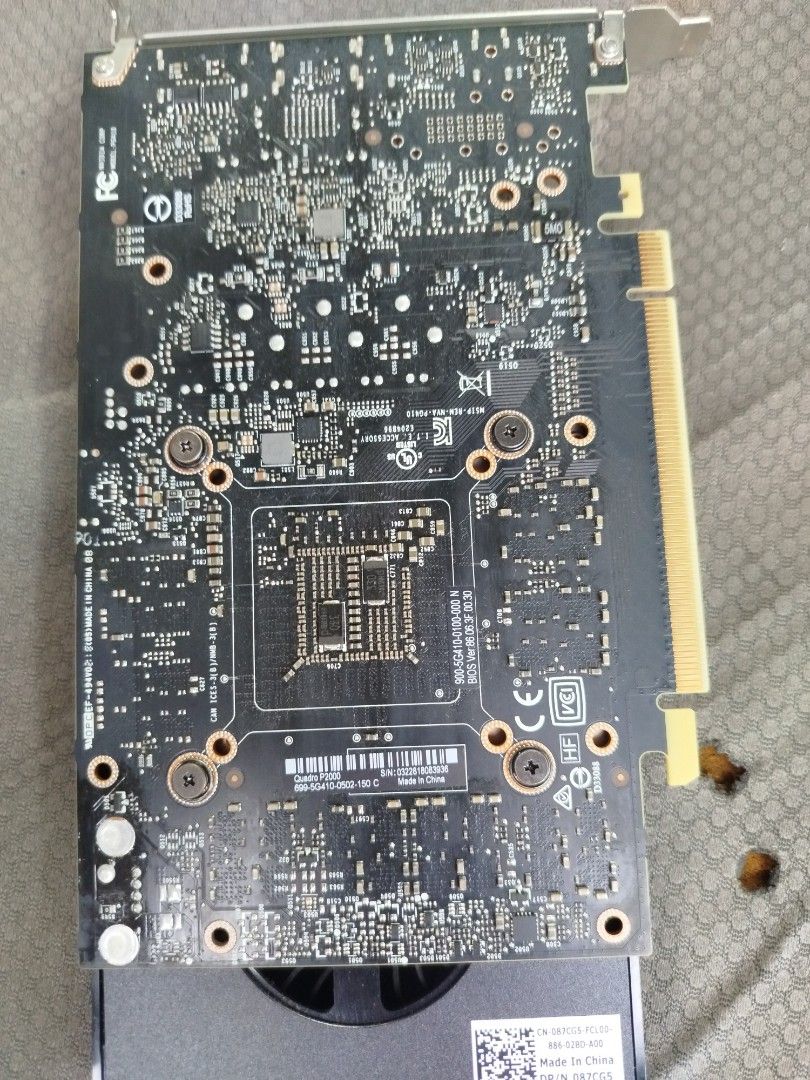 Nvidia Quadro P2000 Graphics Card443240633284044802