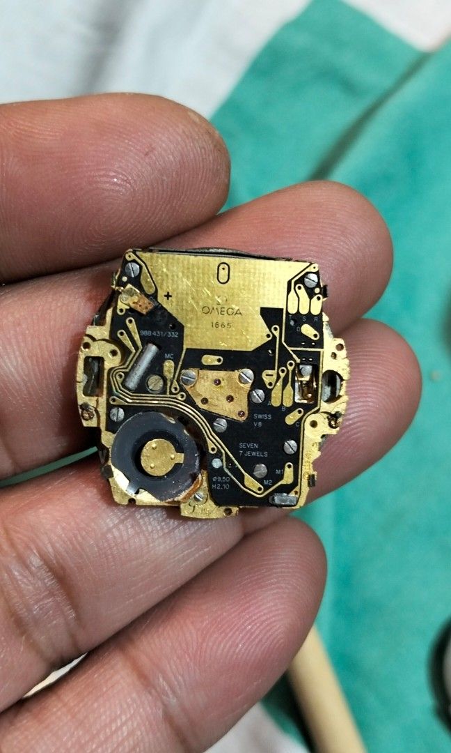 Omega Parts (Category: Luxury Watches) located in San Jose. Submitted by lenlorie3649 (Listing ID 1435535555, Image 2). Description: Omega Seamaster Polaris parts movement,not working, for parts only..