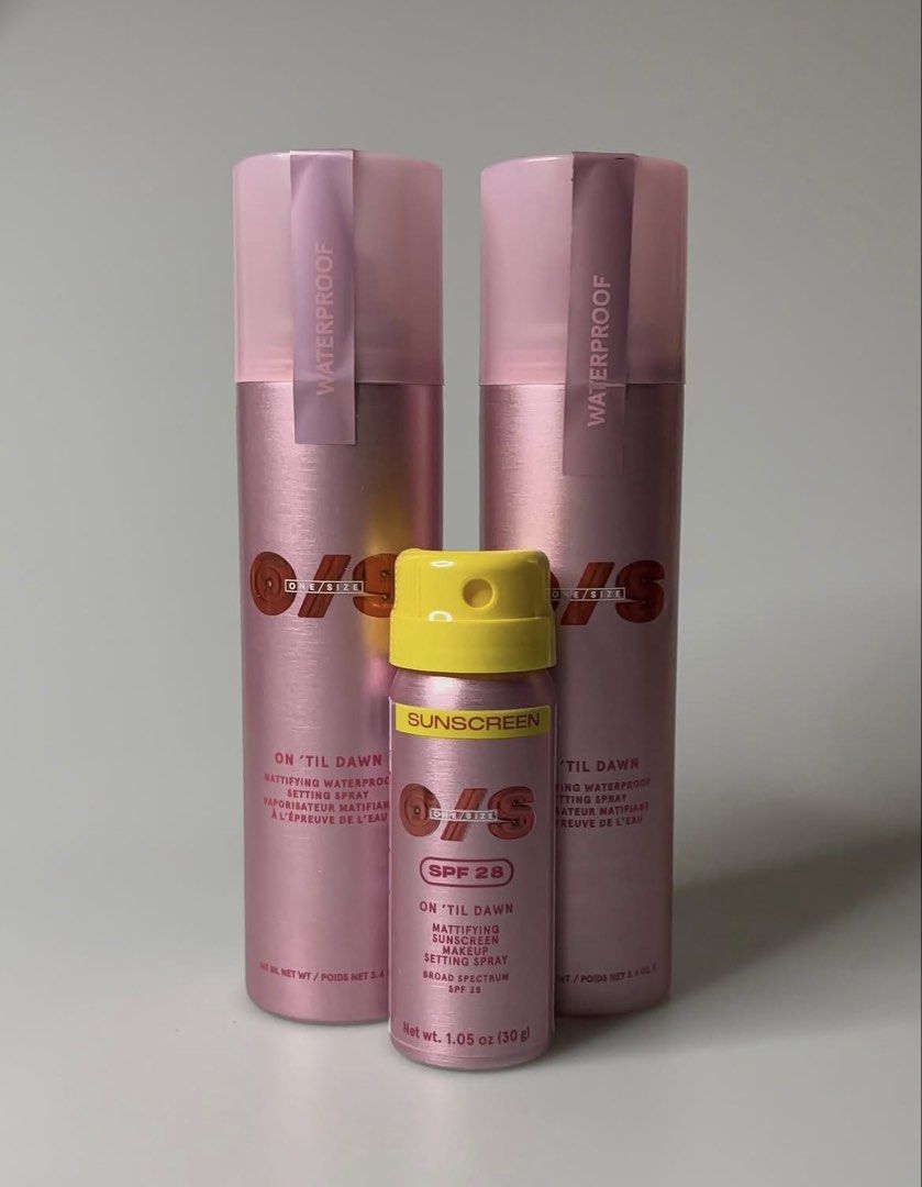 One size Setting Spray (Category: Makeup) located in Bulacan. Submitted by shopwithme_23 (Listing ID 1435544909, Image 1). Description: ✅💯authentic (money back guarantee if proven fake) On ‘Til Dawn SPF Sunscreen (30ml) - ₱1,650 On ‘Til Dawn OG (143ml) - ₱2,870 .
