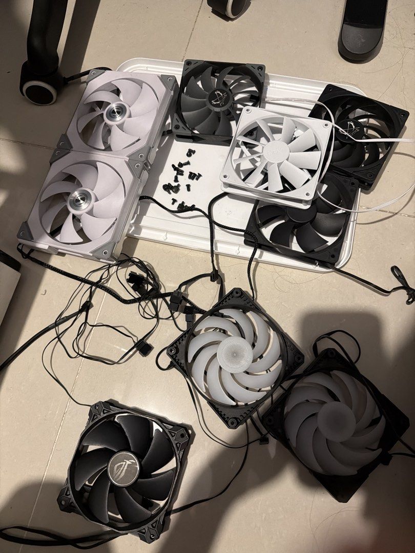 PC Case Fans - Assorted Brands and Models443002382976307200