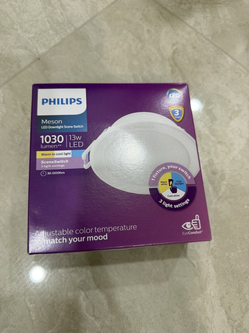 Philips Meson LED Downlight Scene Switch