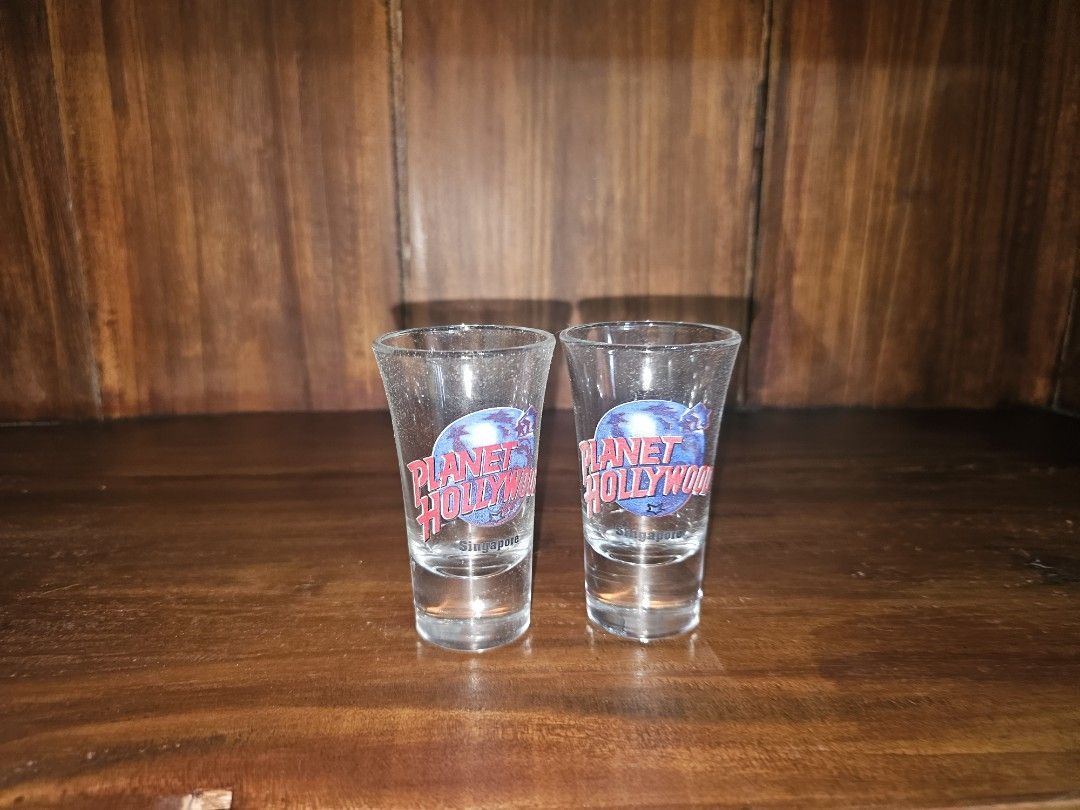 Planet Hollywood Shot Glasses - Set of 2