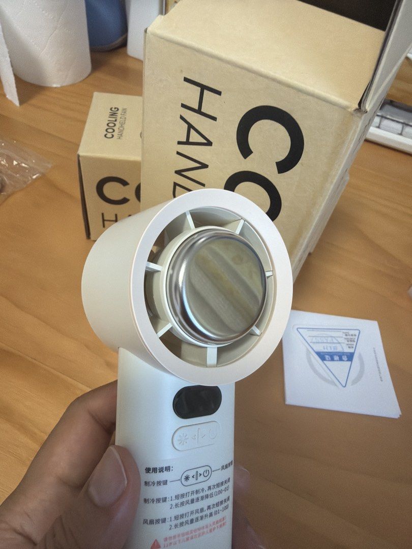 Portable Cooling Handheld Fan - Brand New