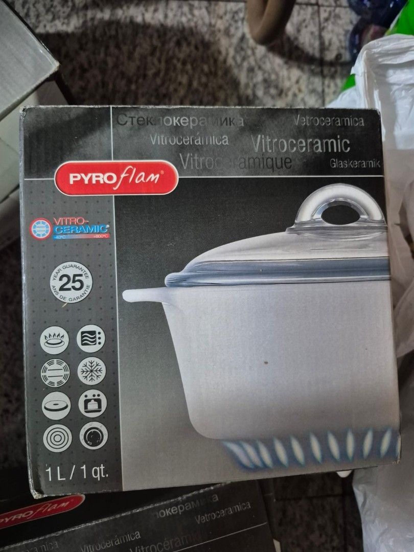 Pyroflam Vitroceramic Casserole Dish - 1L442821165922406400