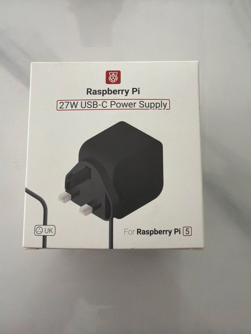 Raspberry Pi 27W USB-C Power Supply443231850548449280