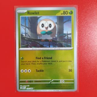rowlet pokemon card holographic Rowlet - 18/236 - Cosmic Eclipse