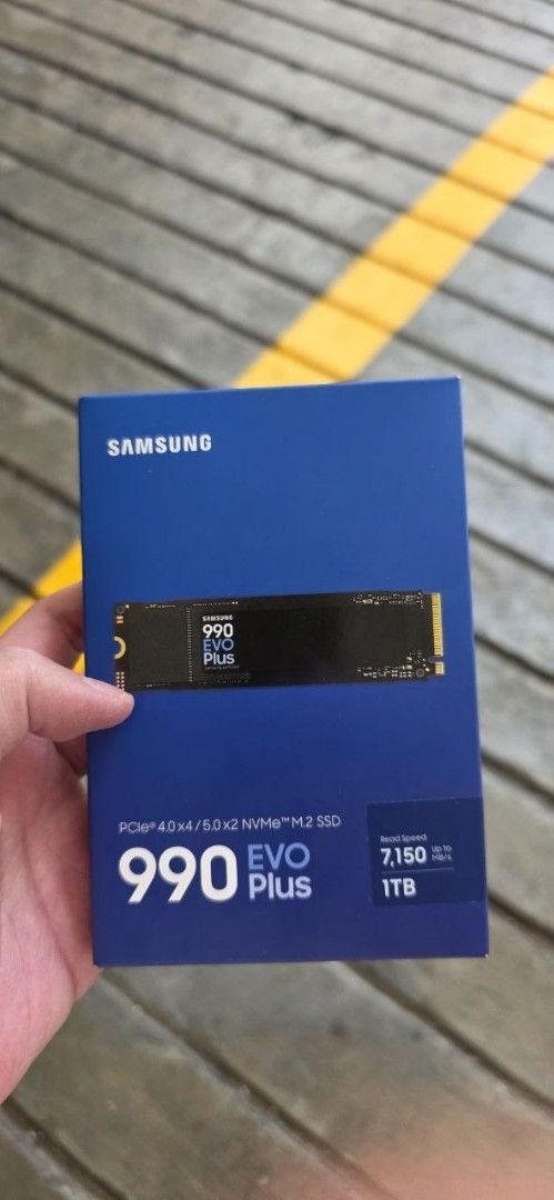 Samsung 990 EVO Plus 1TB NVMe SSD (brand new sealed)