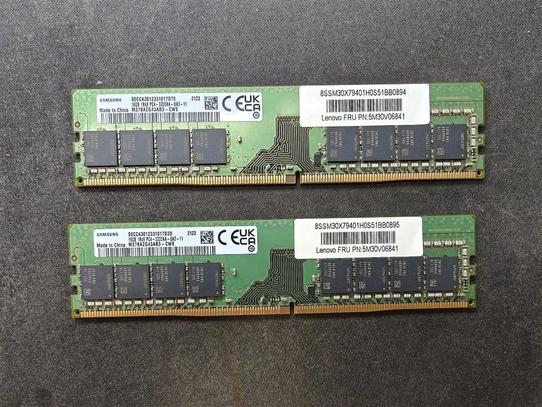 Samsung DDR4 RAM 32GB443002386928773120