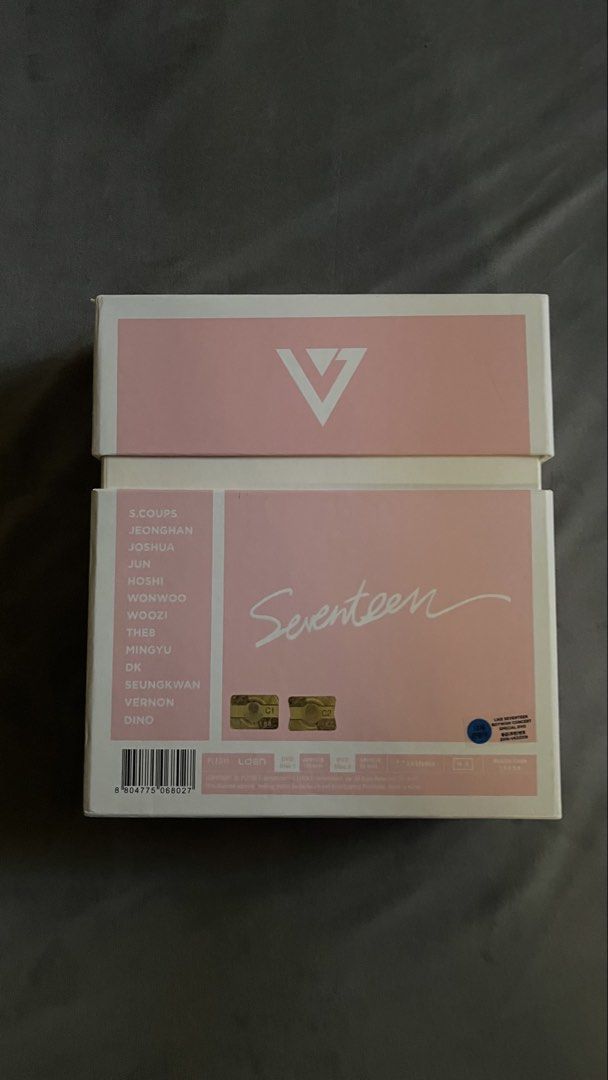 SEVENTEEN Love & Letter First Repackage Album (Category: CDs & DVDs) located in Manila. Submitted by dunksduck175358 (Listing ID 1435601821, Image 2). Description: ✨ Mint condition! ✨ 📦 Full inclusions — everything that came with the album is included! ❗️Minor peeling on the outer box, but contents are in good condition..