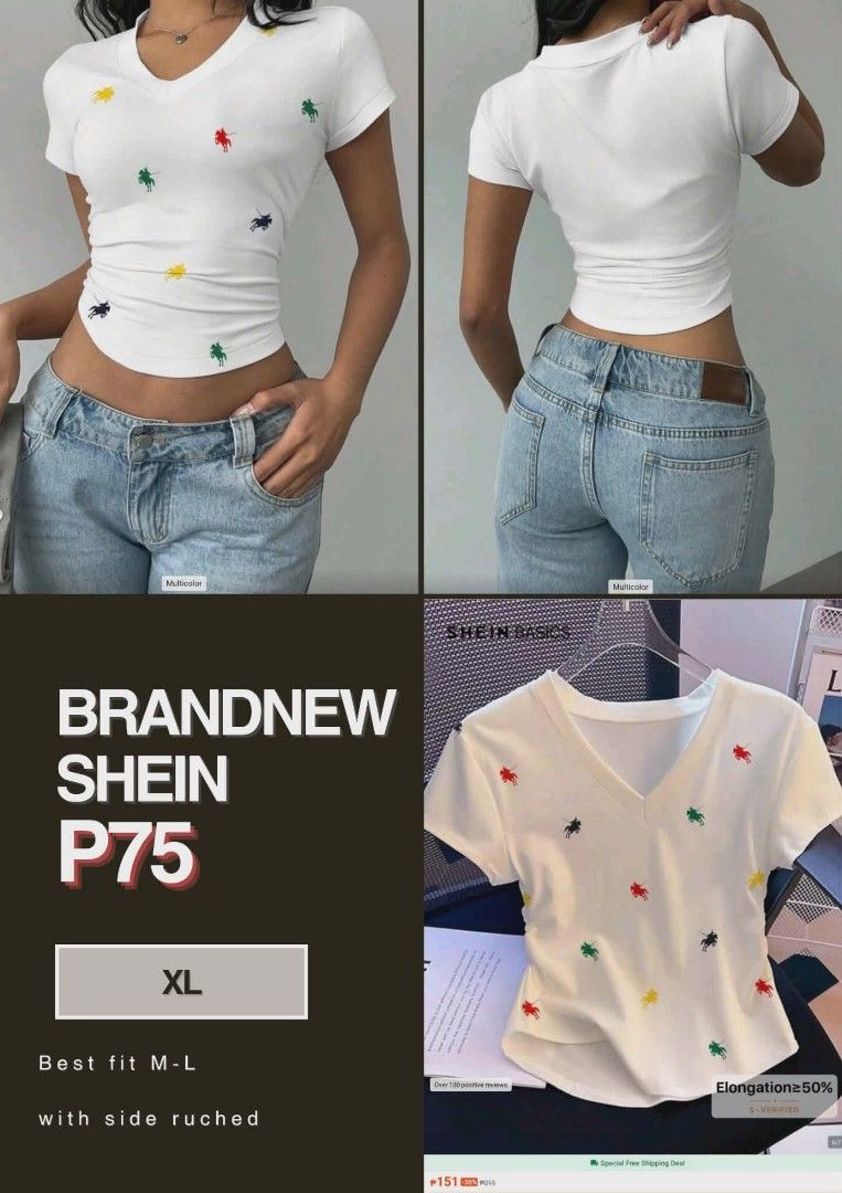 Shein Below SRP (Category: Blouses) located in Kabankalan. Submitted by jayejaye29 (Listing ID 1435702007, Image 1). Description: .